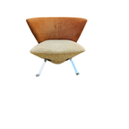 Giorgio Saporiti Post Modern Jada Slipper Chairs Very Rare Two Tone Model 1970S thumbnail 5