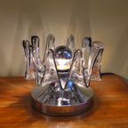 Vintage Glazen Murano Italië Tafellamp Bureaulamp Lamp thumbnail 8