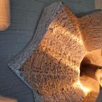 Vintage Keramiek Stervorm Wandlamp Jaren 70 Design. thumbnail 3