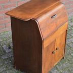 Engelse Garrard Grammofoon In Een Art-Deco Kast thumbnail 6