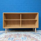 Midcentury Eiken Lage Boekenkast, Borge Mogensen thumbnail 10