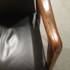 Mid-century Fauteuil With High Backrest By German Designer Josef Hillerbrand thumbnail 12