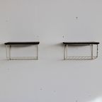 Vintage Wandkastje | Telefoonkastje | Wandplank | Deens thumbnail 5