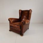 Engelse Leren Fauteuil – Hoge Kwaliteit & Uitstekend Comfort” thumbnail 12