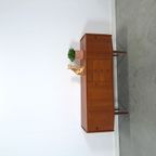 Teak Fineer Dressoir Met Lades Uit Zweden thumbnail 2