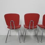Set Van 5 Vintage Eettafel Stoelen, Diner Style thumbnail 22