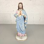 Antiek Biscuit Vieux Andenne Beeld Jezus thumbnail 2
