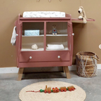 Vintage Commode Lynn Oud Roze Kleur thumbnail 5