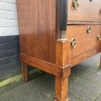 Antiek Hollands Eiken Ladenkast, 92 Cm Breed, 160 Cm Hoog thumbnail 17