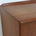 Teak Highboard By Svend Aage Madsen For K. Knudsen & Søn 1950S thumbnail 9