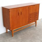 Vintage Highboard | Sideboard | Jaren 60 | Zweeds thumbnail 9