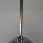 Art Deco Hanglamp Met Roze Glazen Kap, Jaren 30 thumbnail 16