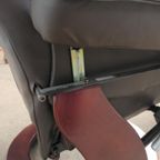 Verstelbare Leren Relaxfauteuil Met Voetenbank thumbnail 6