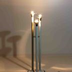 Franse Mid-Century Driepoot "Trompet" Stalamp Met 3 Lichtpunten, 1970S thumbnail 8