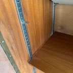 Vintage Deens Design Teak Kledingkast Driedeurs Jaren 60 thumbnail 9