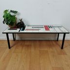 Vintage Tegeltafel, Salontafel, Mid Century Salontafel 05 thumbnail 2