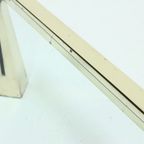 Large Rare Solid Brass Coffee Table By Peter Ghyczy 1980S thumbnail 8