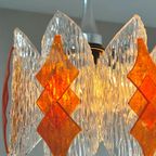 Toffe Hanglamp 70’S Van Frosted Acryl Glas thumbnail 10