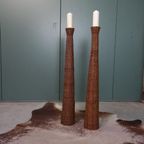 Vintage Rotan Kaarskandelaars thumbnail 5