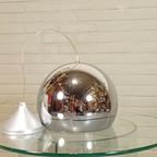 Vintage Hala Zeist Chroom Bol Lamp Hanglamp thumbnail 8