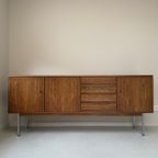Vintage Palissander/ Houten Dressoir / Sideboard thumbnail 2