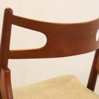 Set 6 Hans Wegner Carl Hansen Ch29 Stoelen Vintage Deens Sawbuck thumbnail 14
