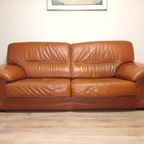 Vintage Lederen Sofa thumbnail 11