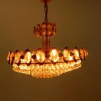 Vintage Kroonluchter Palwa Palme Walter Lamp Hanglamp 60s thumbnail 3
