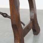 Karaktervolle 18e-eeuwse Antieke Spaanse Side Table/ Eettafel Met Een Prachtig Patina thumbnail 12