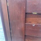 Antiek Mahonie Dressoir/ Buffet Met Veel Mogelijkheden Zie De Omschrijving En Foto'S thumbnail 15