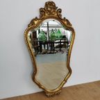 Vintage Barok Rococo Spiegel Kuifspiegel Schouwspiegel 119 thumbnail 5