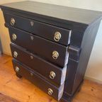 Hollandse Ladekast Commode Periode 1820-1830 thumbnail 8