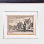 Pellus-Poort Bij Utrecht Aan Den Voorstadt - A. Rademaker Fec. - Ets - 1730 thumbnail 5