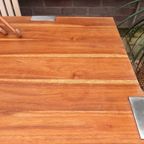 Teakhouten Bijzettafel 60 X 60 Plantentafel Salontafel thumbnail 9