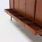 Teak Highboard By Svend Aage Madsen For K. Knudsen & Søn 1950S thumbnail 12