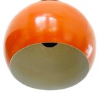 Space Age Eyeball Hanglampje Gepo Oranje 1970’S thumbnail 8