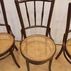 Set Van 3 Thonet-stijl Caféstoelen thumbnail 3