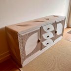 Mid Century Rotan Sideboard Dressoir Vintage thumbnail 12