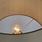 Xl Vintage Brutalist Tafellamp Gedraaid Hout ’60 Japandi Eik thumbnail 6