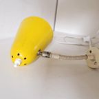 Vintage Hala Wandlampje Gele Wandlamp Jaren 50 thumbnail 5
