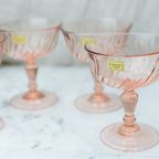 Set Van 4 Rosaline Swirl Arcoroc Luminarc Champagnecoupes thumbnail 2