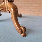 Antieke Wijntafel Plantentafel Ronde Bijzettafel thumbnail 10