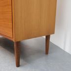 Vintage Wandmeubel Met Vitrine Teak thumbnail 6