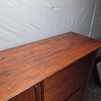 Ernst Dieter Hilker Vintage Jaren 60 Wandmeubel, Highboard thumbnail 24