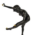 Claire Jeanne Roberte Colinet - Brons - 'La Jongleuse' - Frankrijk - 1880-1950 thumbnail 12