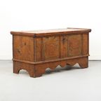 Antieke Beschilderde Bruidskist 1737 thumbnail 8