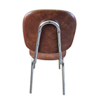 Eetkamerstoelen Vintage Chroom En Kunststof thumbnail 6