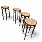 4 X Thonet 82 / 204 Rh Stool thumbnail 6