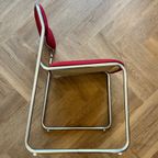 Vintage Buisframe Stoelen 6 Stuks thumbnail 7