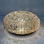 Vintage Ronde Plafondlamp Glas Bubbel - Limburg, H. Tynell thumbnail 8